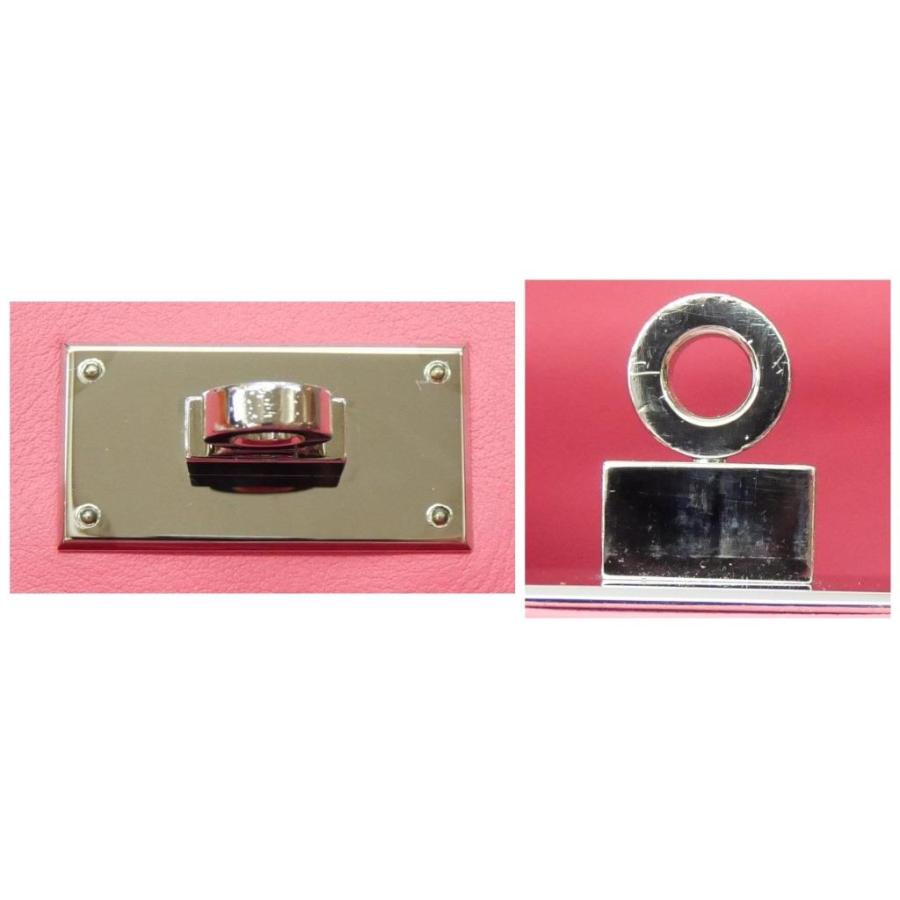 エルメス HERMES ハンドバッグ ツールボックス20 C刻印 SV金具 2WAY ローズアザレ スイフト 【中古】(66500) HERMES（エルメス） ハンドバッグ ツールボックス20 C刻印 SV金具 2WAY