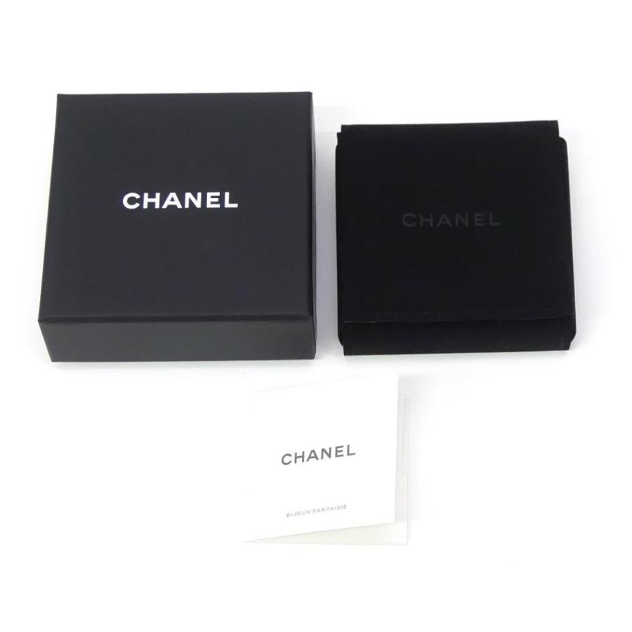 CHANEL シャネル フープピアス フェイクパール×ラインストーン CHANEL シャネル フープピアス フェイクパール×ラインストーン