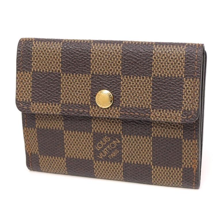 【美品】ルイヴィトン ラドロー　ケース ダミエ N62925 ブラウン LOUIS VUITTON（ルイ・ヴィトン） コイン＆カードケース ラドロー