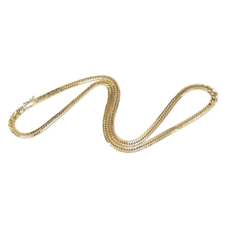 キヘイネックレス 18金 喜平 トリプル /ゴールド/K18YG 30.2g 50cm 