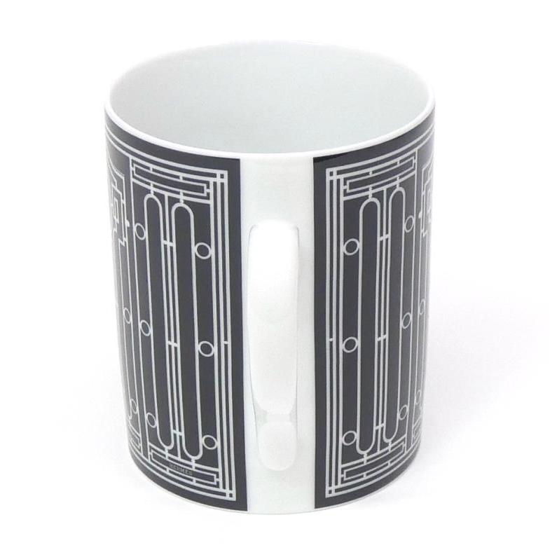 HERMES エルメス マグカップ 2個セット Hデコ アッシュデコ H-Deco 黒 