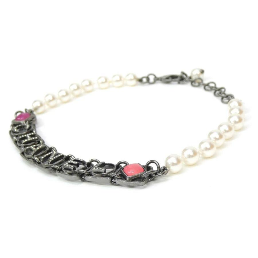 CHANEL（シャネル） チョーカー ロゴ×フェイクパール 20S 【中古
