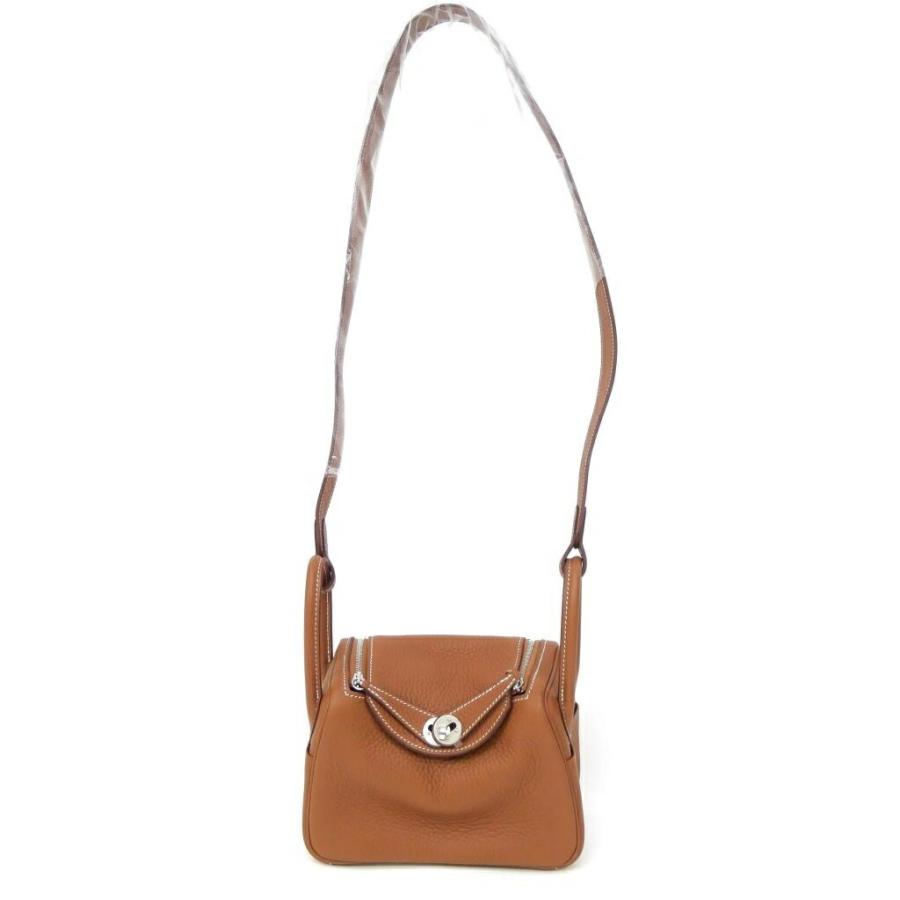 HERMES（エルメス） ショルダーバッグ リンディミニ W刻印 SV金具