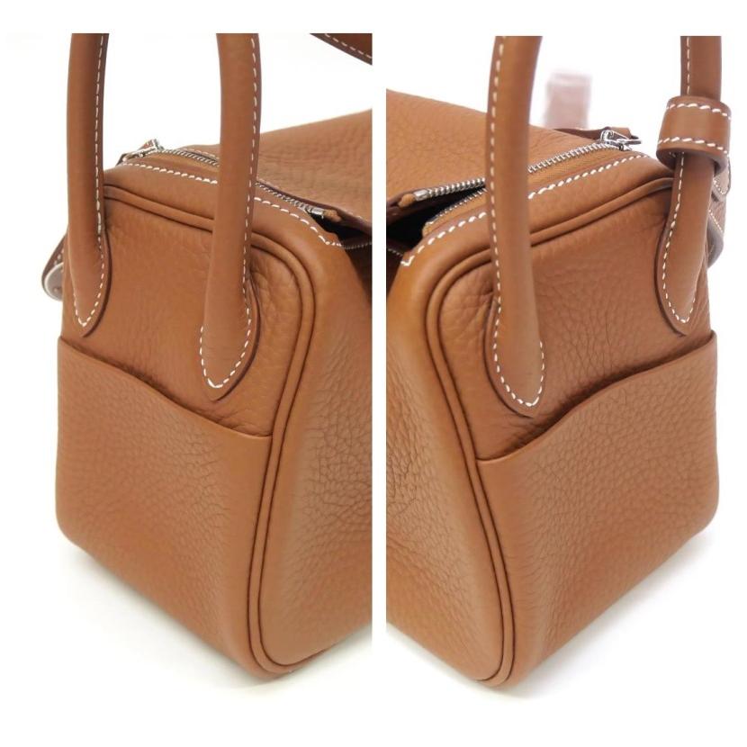 HERMES（エルメス） ショルダーバッグ リンディミニ W刻印 SV金具