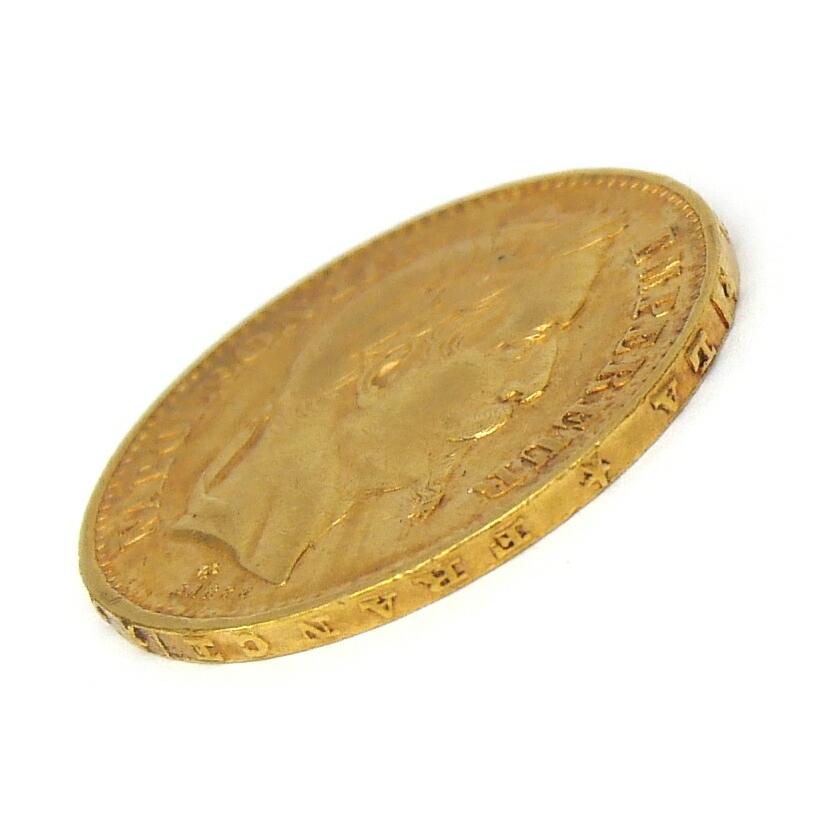フランス 20フラン金貨 1867年 ナポレオン3世 【中古】(67616) : 堀田