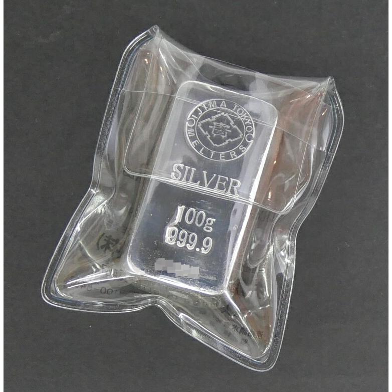 井島貴金属精錬 純銀 インゴット ingot シルバーバー /シルバー/SV999
