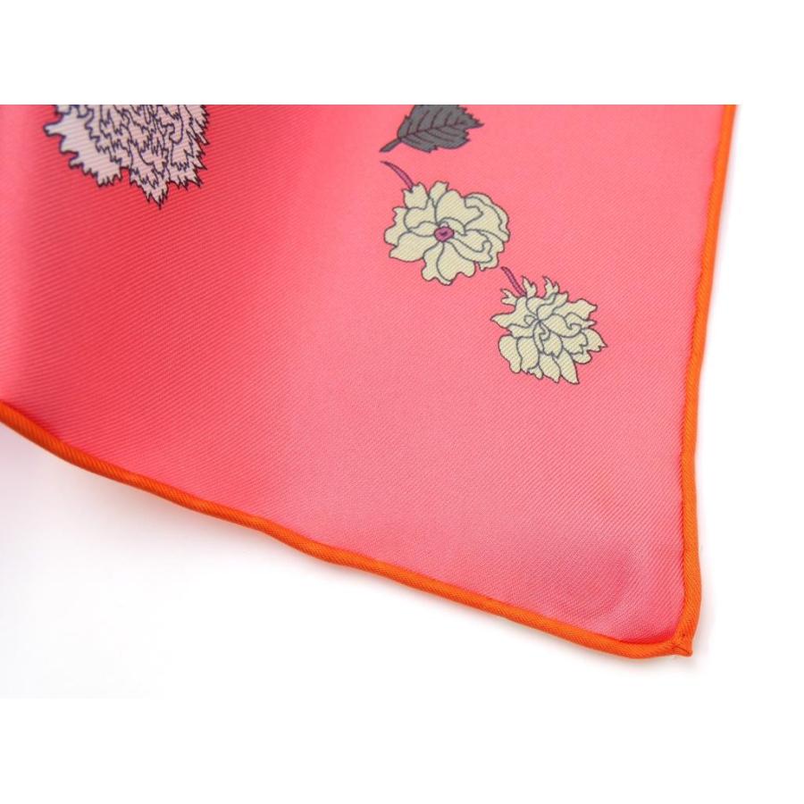 HERMES（エルメス） カレ90 ローブレジェール スカーフ 馬 ピンク