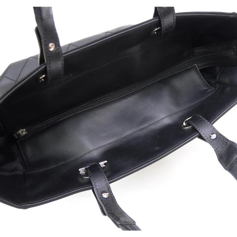 CHANEL（シャネル） トートバッグ パリビアリッツMM 黒 【中古】(67703
