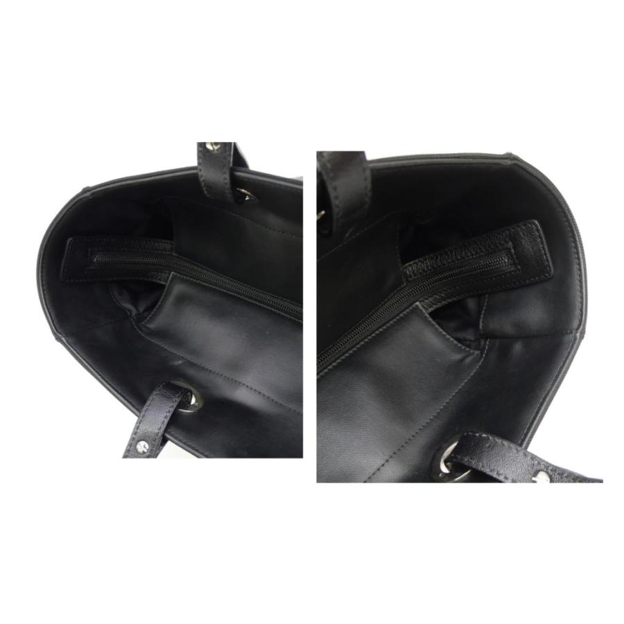 シャネル CHANEL トートバッグ パリビアリッツMM 黒 【中古】(67703) CHANEL（シャネル） トートバッグ パリビアリッツMM 黒 【中古】(67703