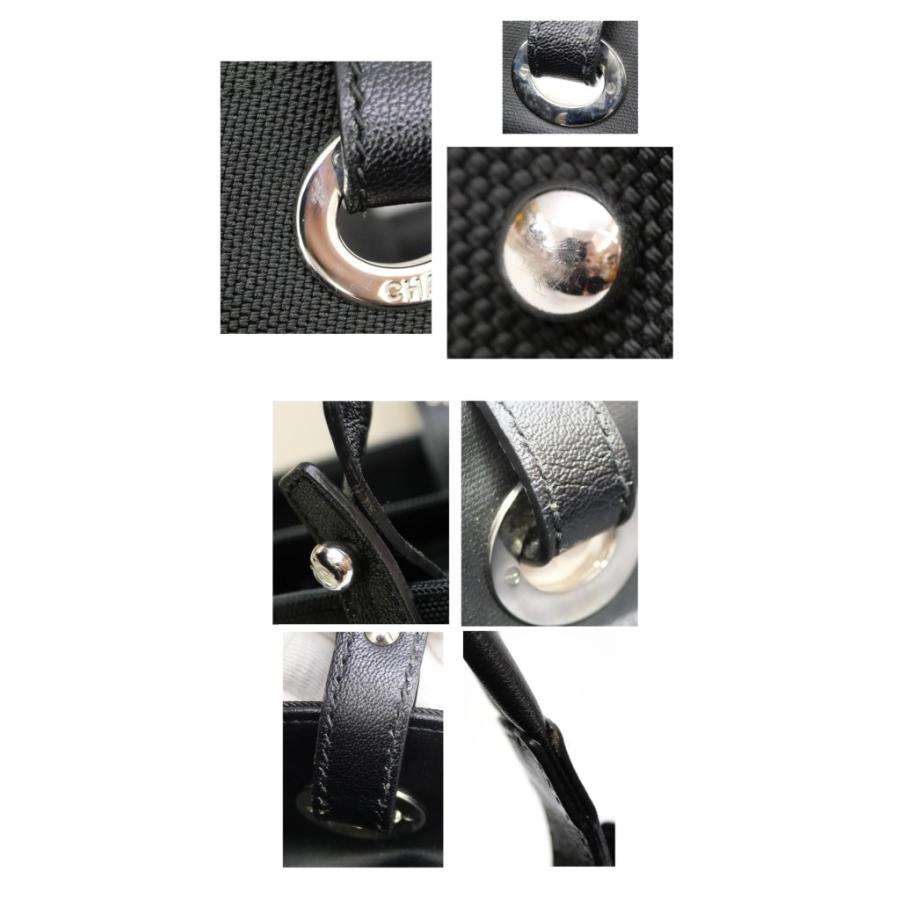 CHANEL（シャネル） トートバッグ パリビアリッツMM 黒 【中古】(67703