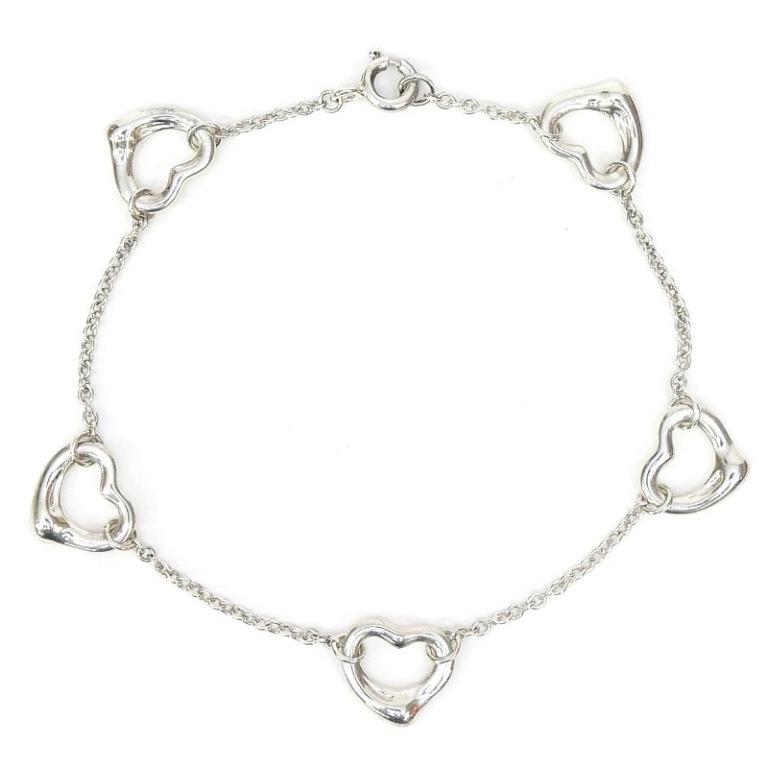 TIFFANY&Co.（ティファニー） ブレスレット オープンハート 5P