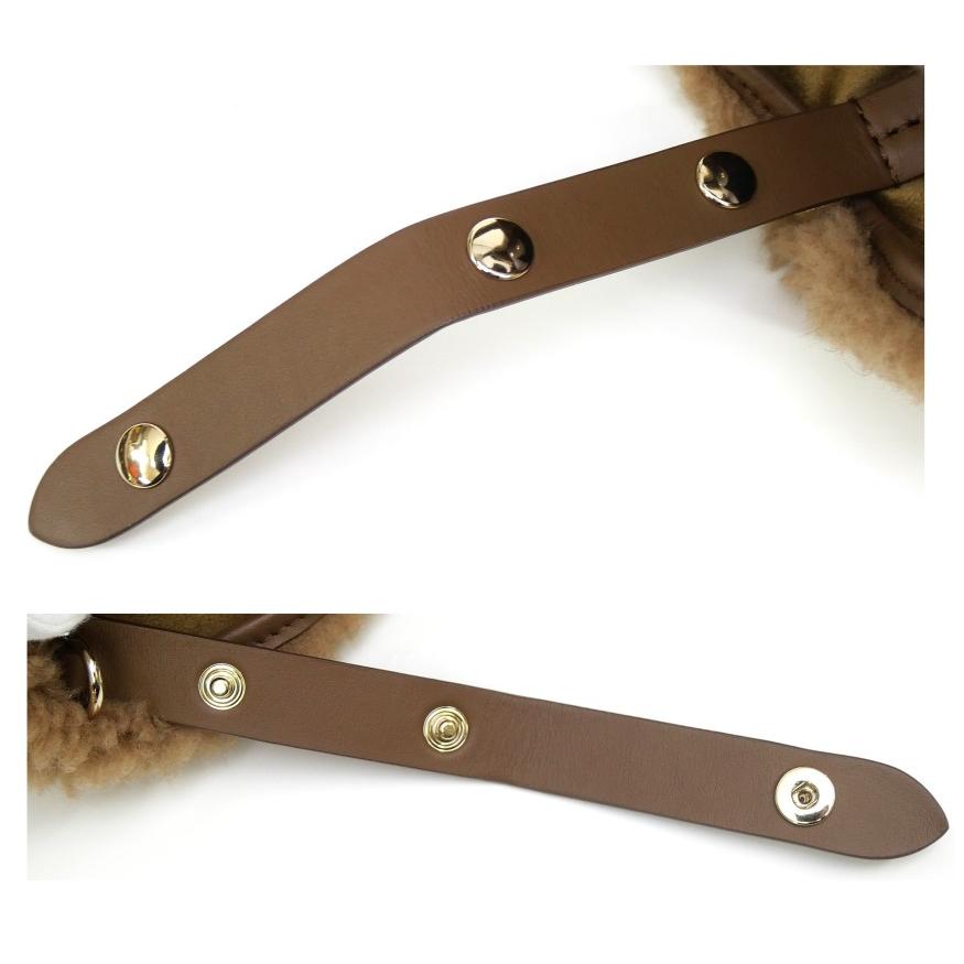 Max Mara（マックスマーラ） テディベア 2WAYバッグ キャメル 【中古
