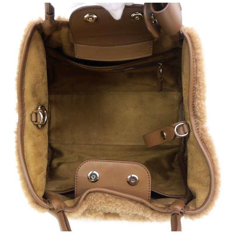 Max Mara（マックスマーラ） テディベア 2WAYバッグ キャメル 【中古