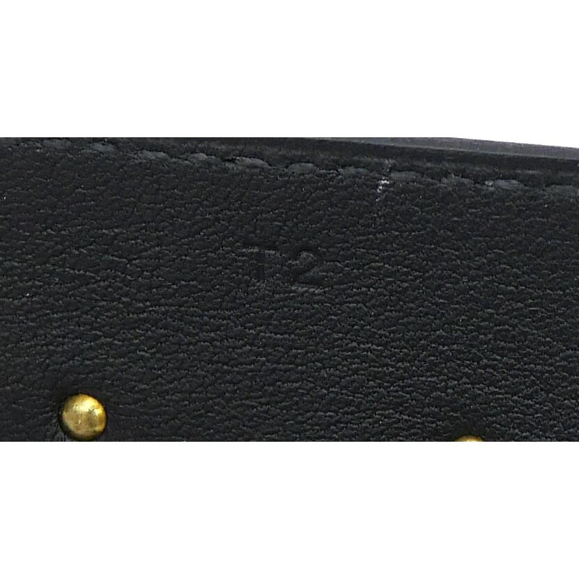 HERMES（エルメス） ケリーツイストGM レザーブレスレット PG金具 B