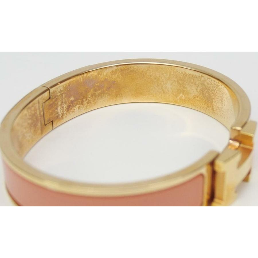HERMES（エルメス） バングル クリッククラックPM サーモンピンク