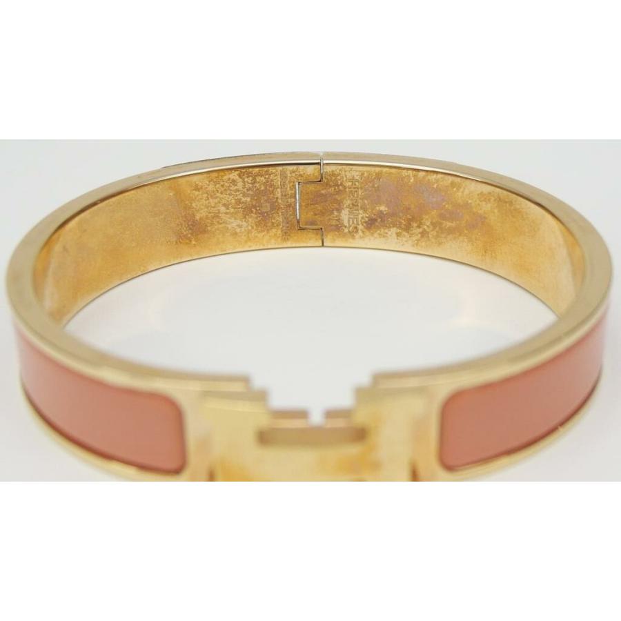 HERMES（エルメス） バングル クリッククラックPM サーモンピンク