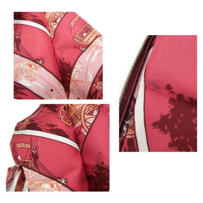 HERMES（エルメス） エコバッグ シルキーポップ ルージュアッシュ