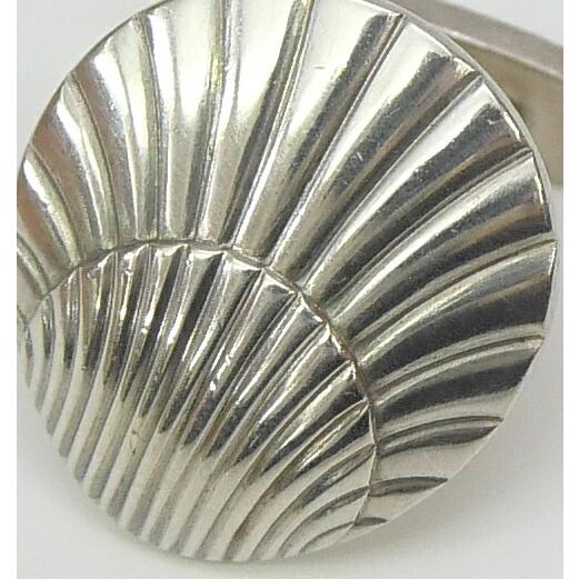 Georg Jensen（ジョージ ジェンセン） カフスボタン シェル