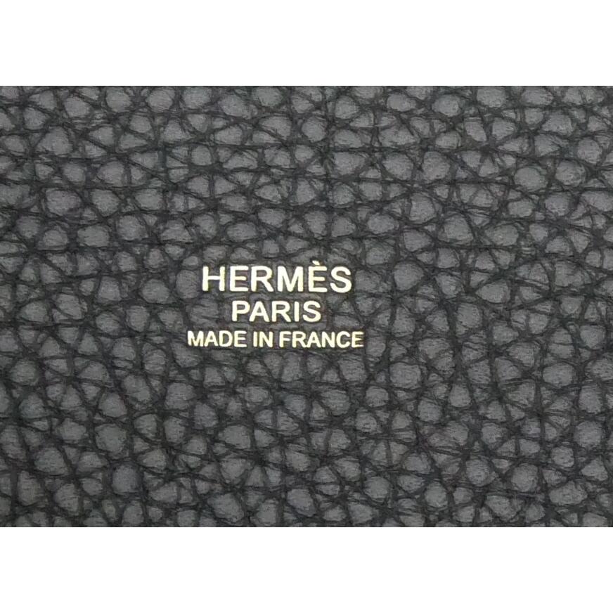 エルメス HERMES ハンドバッグ ピコタンロックPM W刻印 G金具 黒 トリヨンクレマンス(67933)の画像
