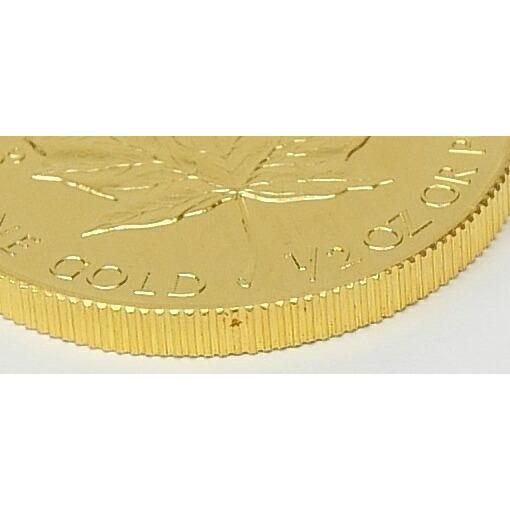 メイプルリーフ金貨 1/2オンス メイプル金貨 1/2oz 1993年 純金 メイプルリーフ金貨 1/2オンス メイプル金貨 1/2oz 1993年 純金