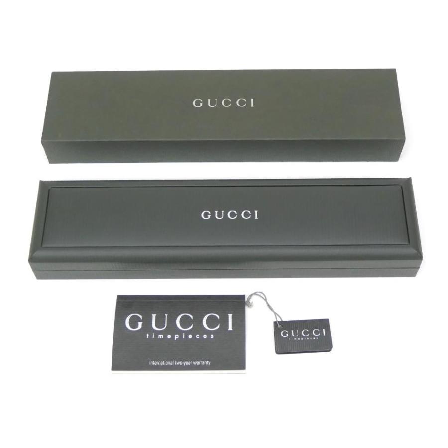 GUCCI グッチ レディースウォッチ 腕時計 クオーツ 黒革ベルト GUCCI グッチ レディースウォッチ 腕時計 クオーツ 黒革ベルト
