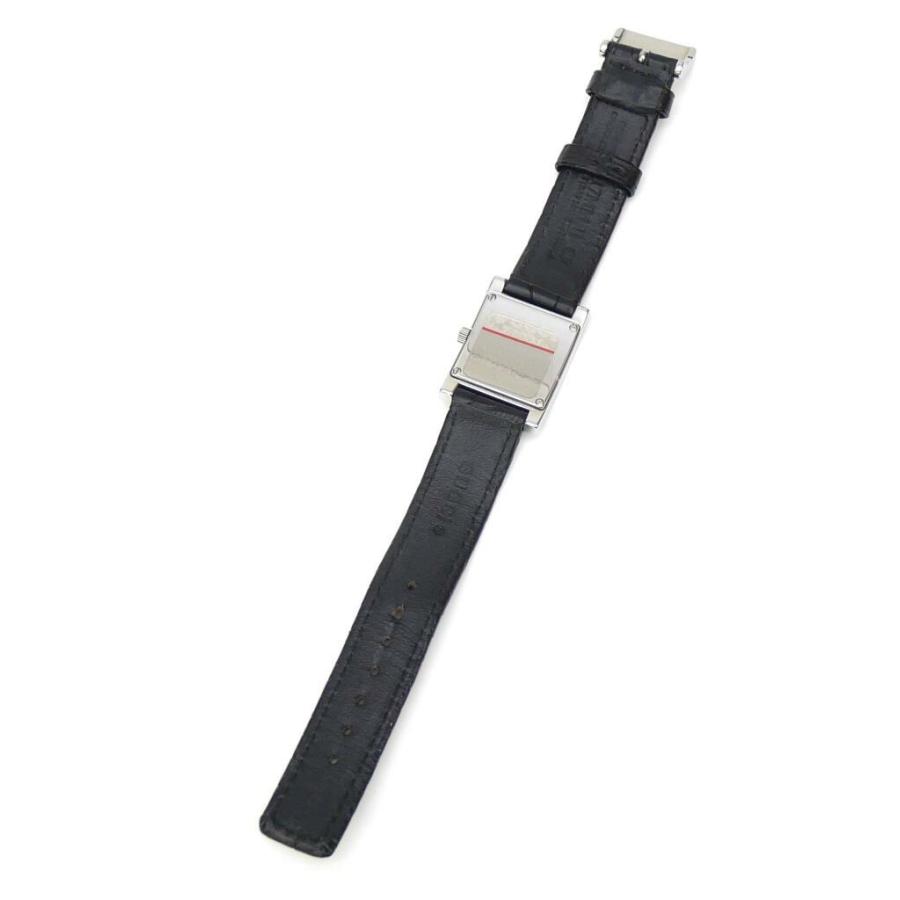 GUCCI グッチ レディースウォッチ 腕時計 クオーツ 黒革ベルト GUCCI グッチ レディースウォッチ 腕時計 クオーツ 黒革ベルト