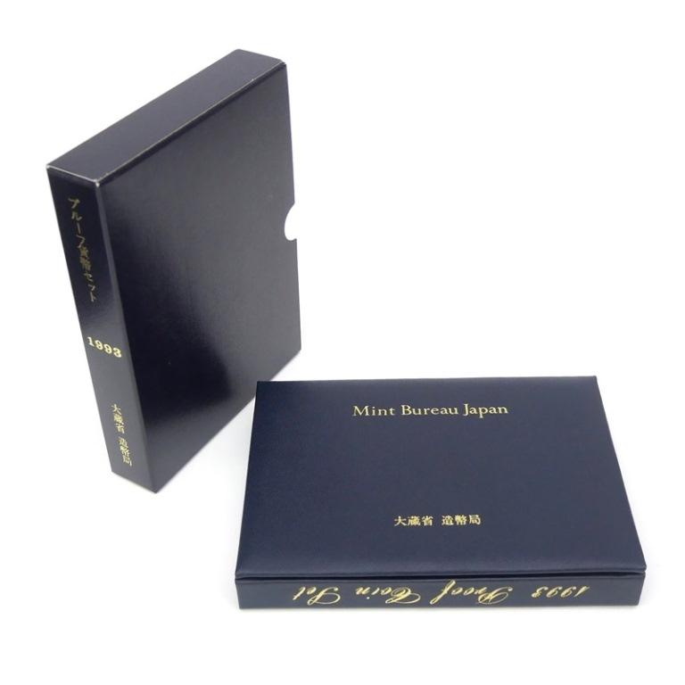 1993年 平成5年 プルーフ貨幣セット 年銘板有 ミントセット(68191