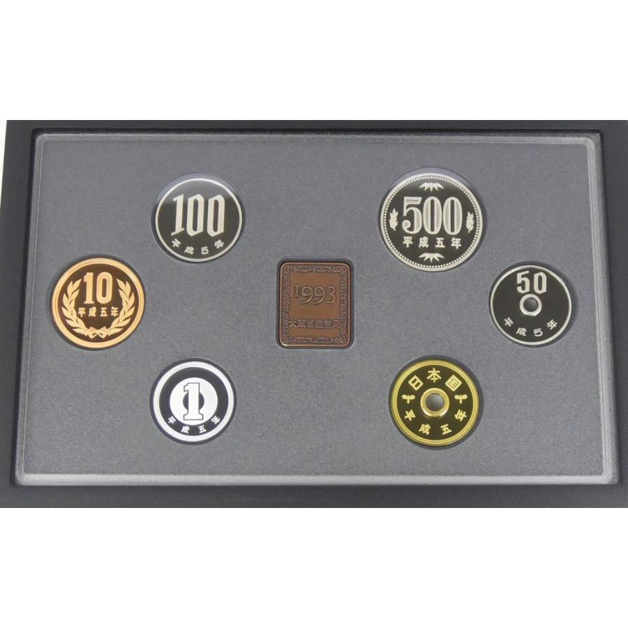 1993年 平成5年 プルーフ貨幣セット 年銘板有 ミントセット(68191