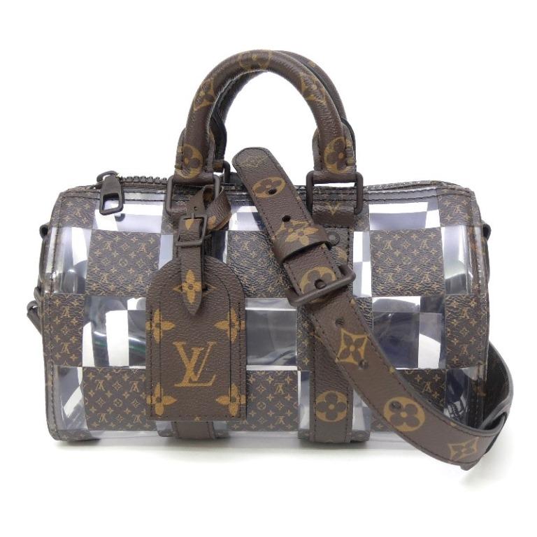 ルイ・ヴィトン LOUISVUITTON ショルダーバッグ キーポル バンドリエール25 モノグラム･チェス クリアバッグ M20872 【中古】(68199) LOUIS VUITTON（ルイ・ヴィトン） ショルダーバッグ キーポル バンド