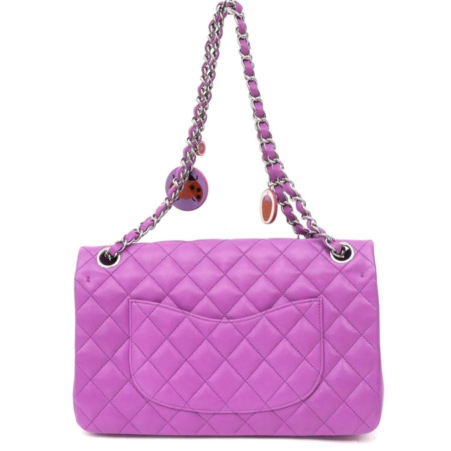 シャネル CHANEL マトラッセ チェーン ショルダーバッグ ラムスキン CHANEL（シャネル） チェーンショルダーバッグ マトラッセ てんとう虫