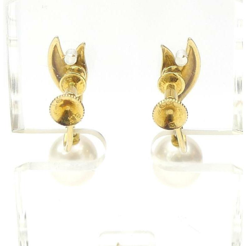 MIKIMOTO ミキモト　バッグ　パール付き MIKIMOTO（ミキモト） MIKIMOTO 18金 パール イヤリング 真珠/ゴールド