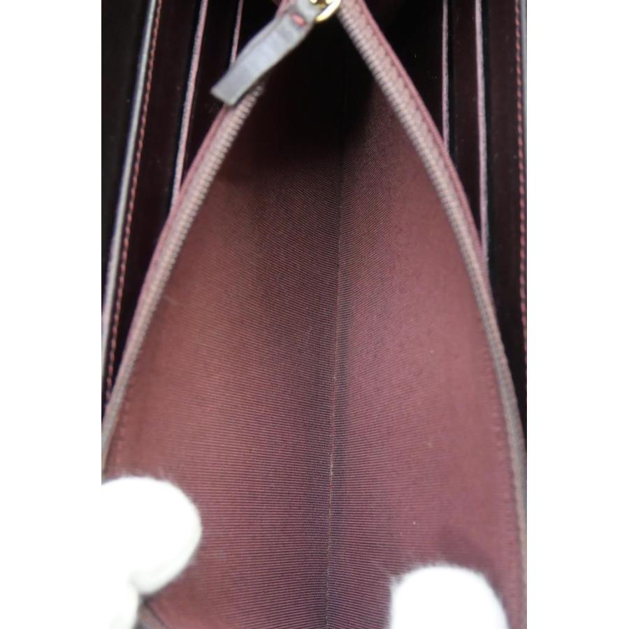CHANEL（シャネル） 長財布 ラウンドファスナー マトラッセステッチ 黒