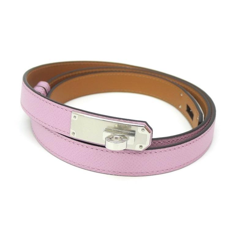 エルメス HERMES ベルト ケリー C刻印 ピンク エプソン(68508) HERMES（エルメス） ベルト ケリー C刻印 ピンク エプソン(68508