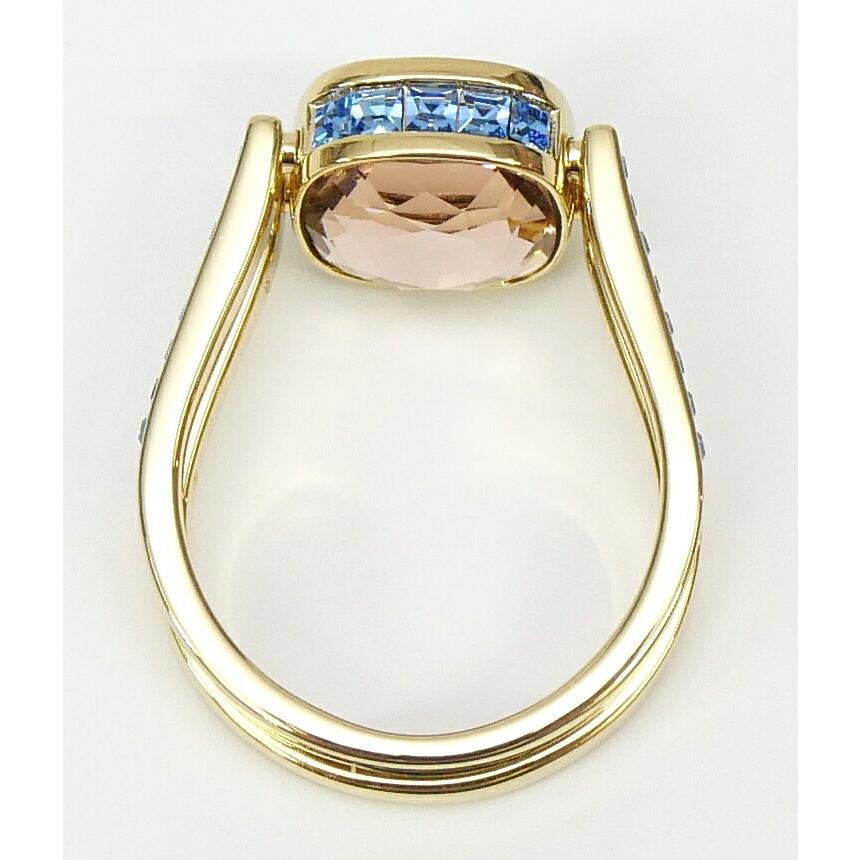 スワロフスキー　新作　ピンク・グリーンリング SWAROVSKI（スワロフスキー） 指輪 Chroma リング グリーン/ピンク