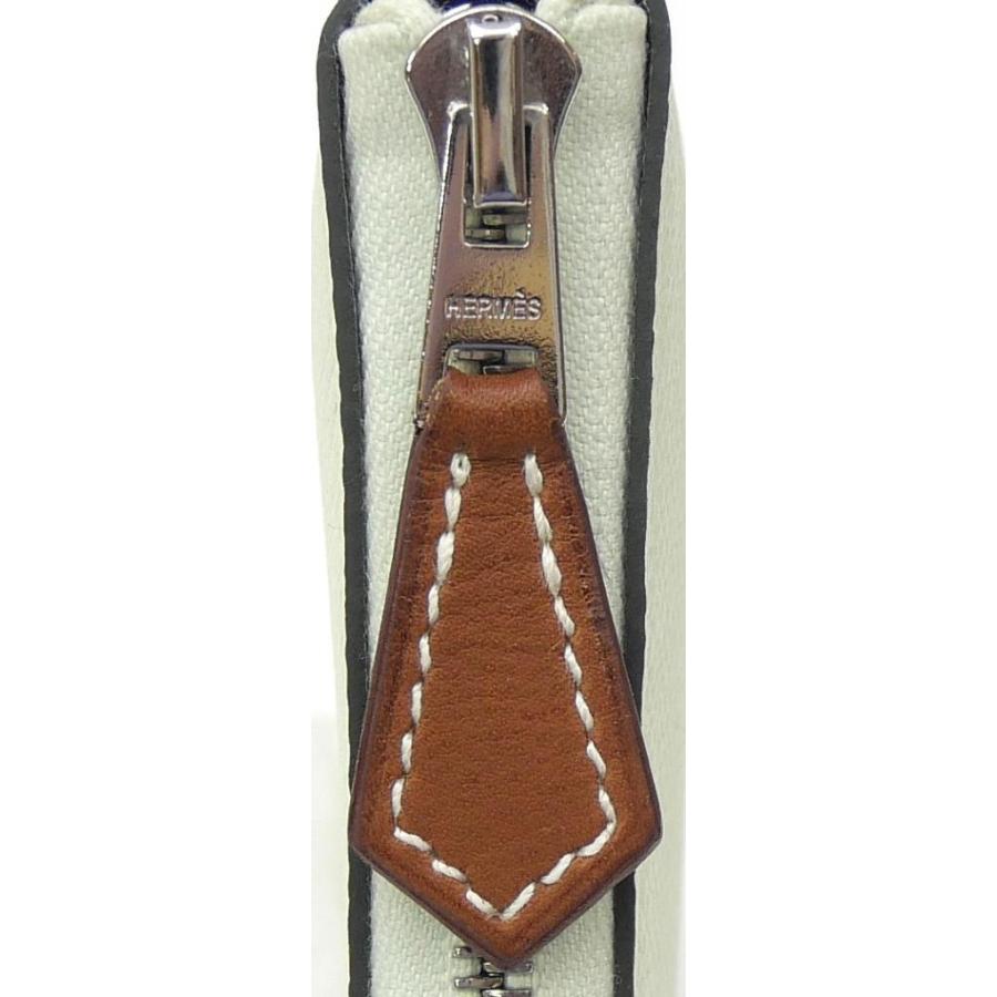 HERMES（エルメス） 長財布 アザップロング シルクイン U刻印 ヴェール 