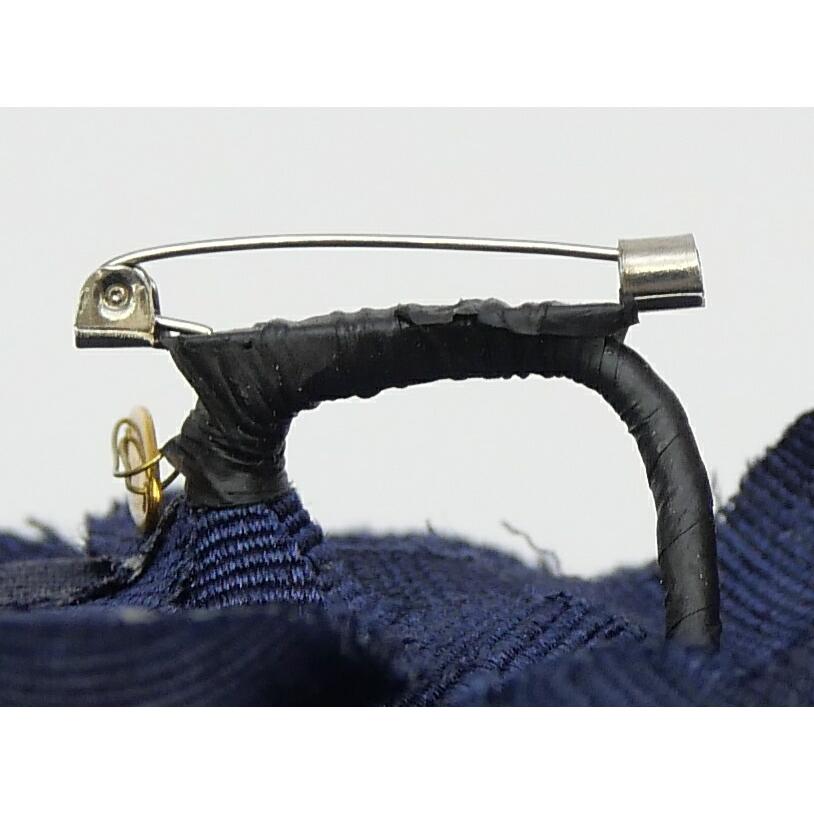 CHANEL（シャネル） コサージュ ブローチ カメリア ネイビー 【中古