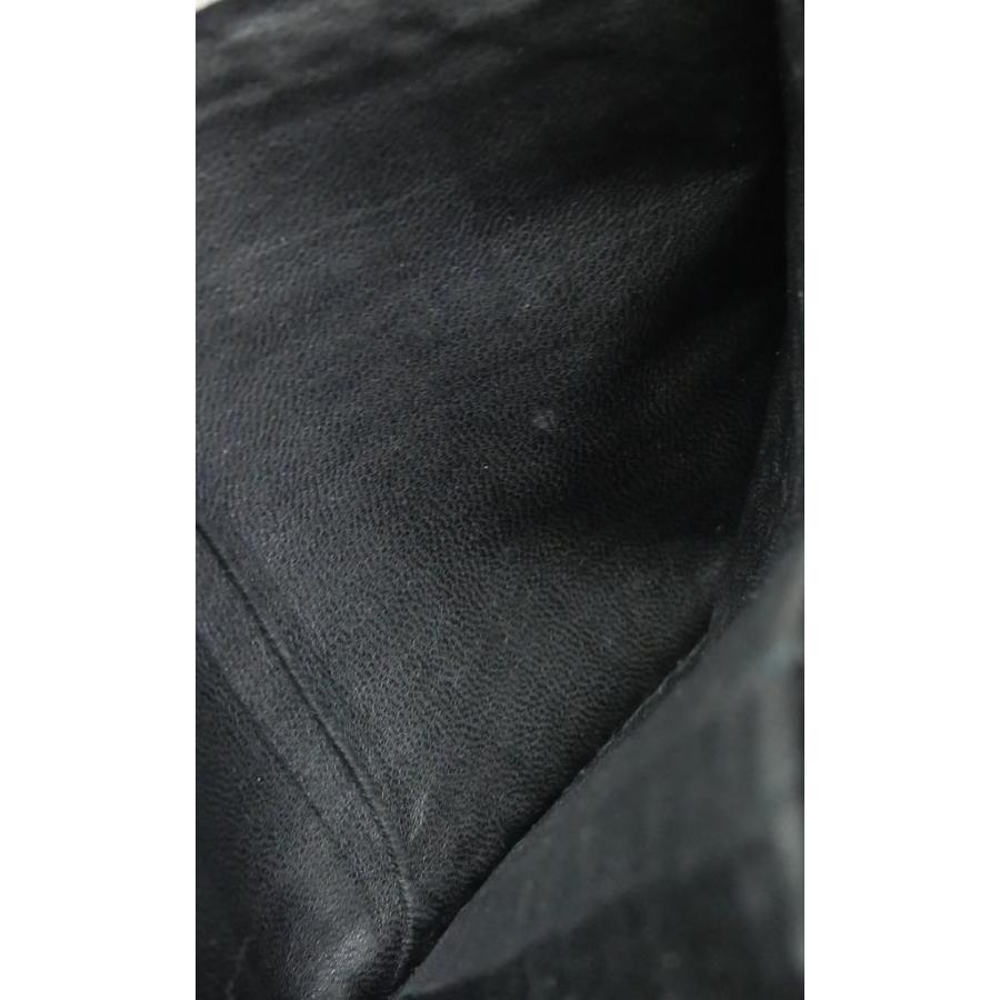 MORABITO（モラビト） 二つ折り財布 札＆カード入れ 黒 クロコダイル