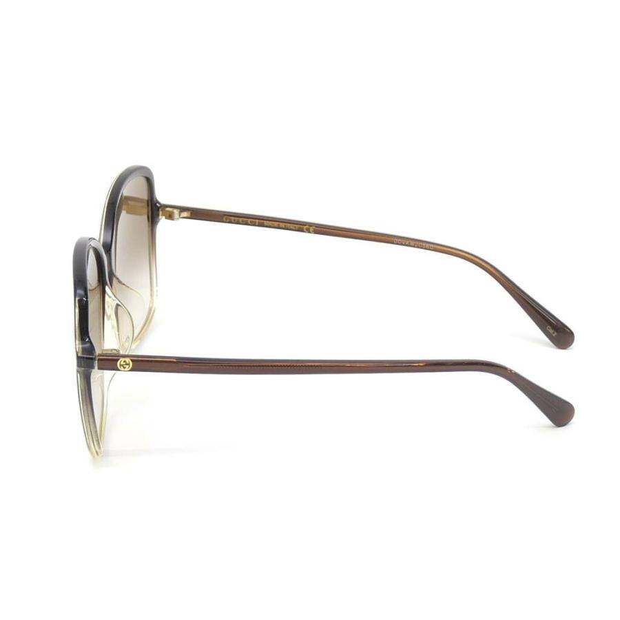 GUCCI[グッチ]サングラス GG0546SK ブラウン |メルカリ限定 【公式通販】