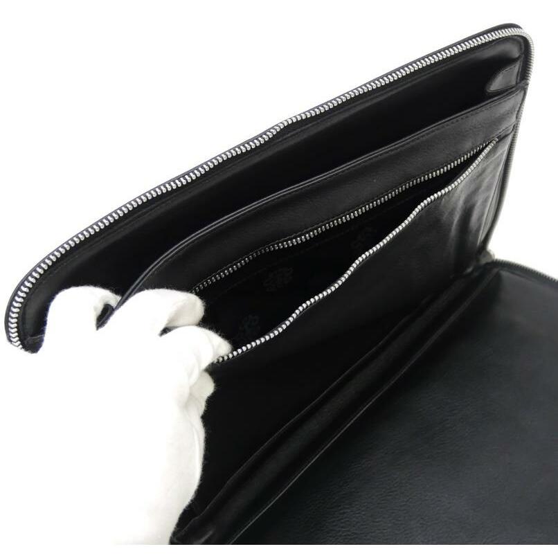 CHROME HEARTS（クロムハーツ） クラッチバッグ クロスパッチ 黒
