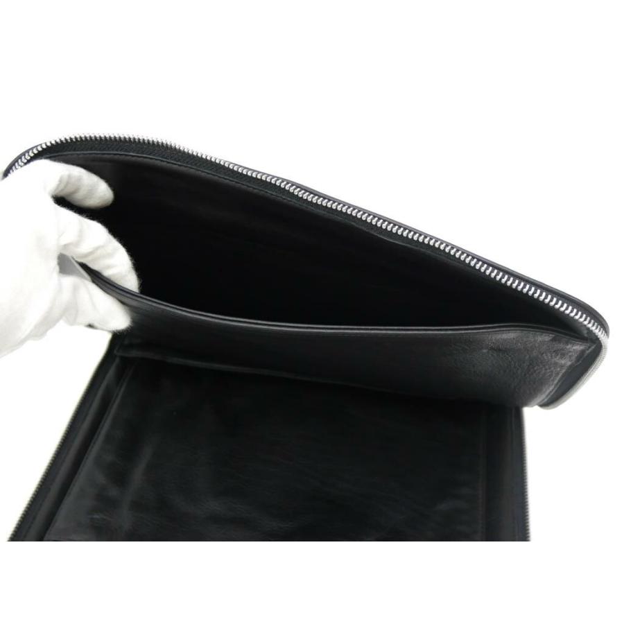 CHROME HEARTS（クロムハーツ） クラッチバッグ クロスパッチ 黒