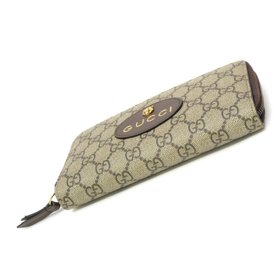 GUCCI（グッチ） 長財布 ラウンドファスナー GGスプリーム タイガー