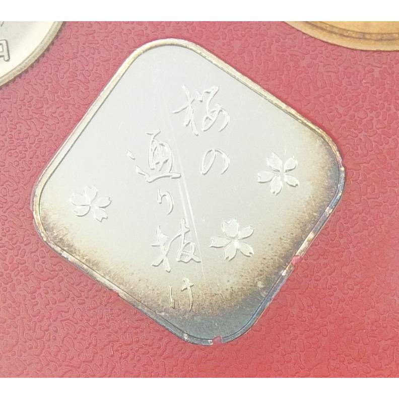 桜の通り抜け記念 貨幣セット 平成8年 1996年 葉 ミントセット(68779