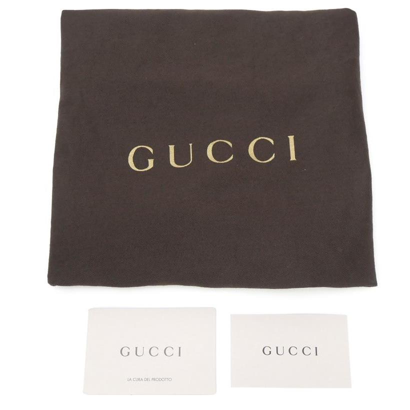 グッチ GUCCI アビー ワンショルダーバッグ ブラウン レザー 【中古】(68860)_14