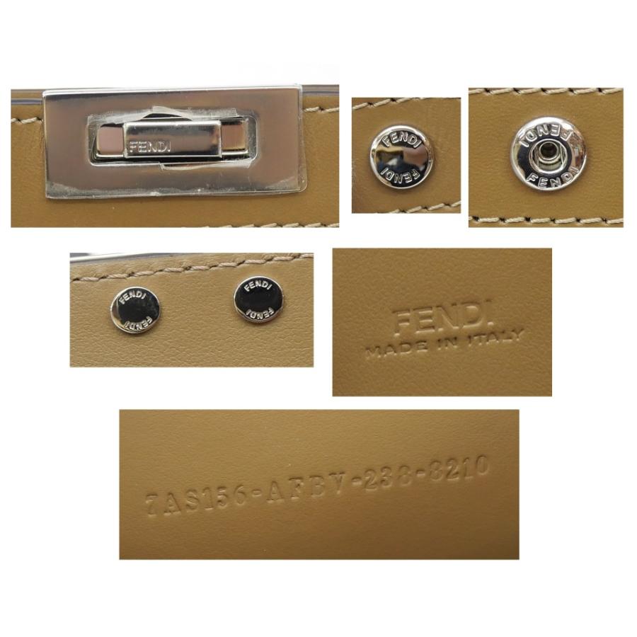 新品未使用！　FENDI ピーカブー　スマホショルダー FENDI（フェンディ） ピーカブー フォンケース ズッカ スマホ