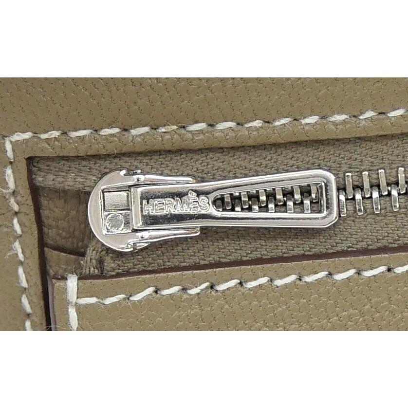 HERMES（エルメス） ベアンスフレ W刻印 SV金具 エトゥープ シェーブル