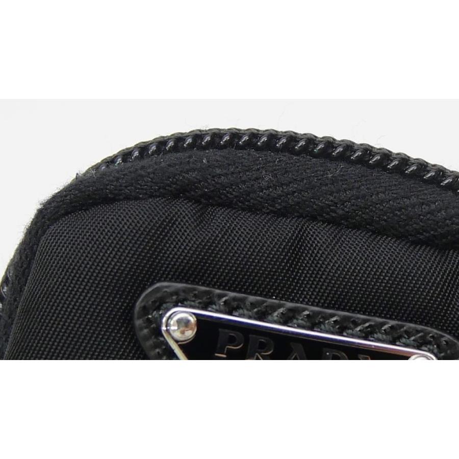PRADA（プラダ） PRADA Re-Nylon ミニポーチ 1TT119 黒 ナイロン