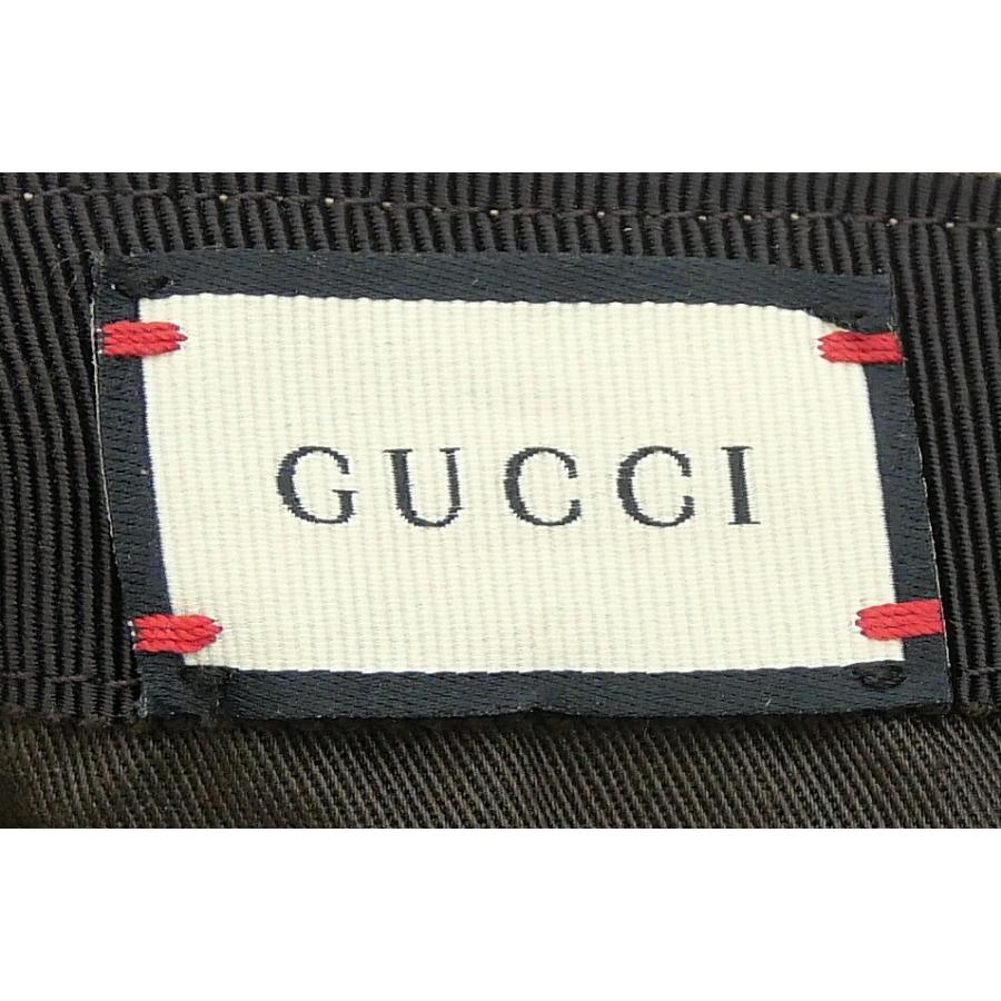 GUCCI（グッチ） ウェブ ストライプ付き GGキャンバス ベースボール