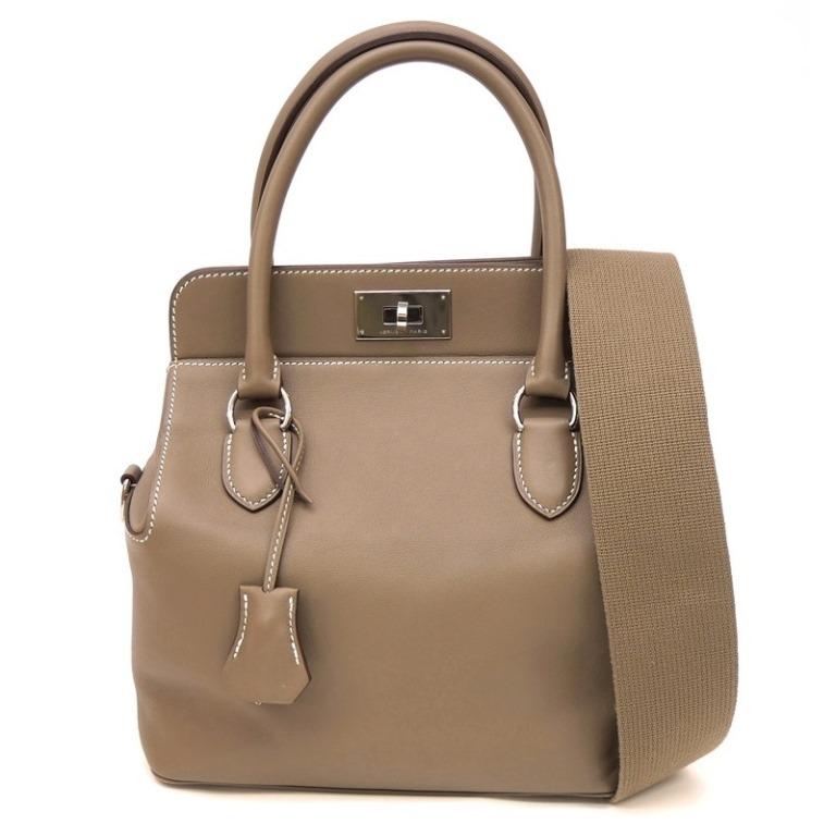 HERMES（エルメス） ツールボックス20 SV金具 T刻印 2WAY エトゥープ