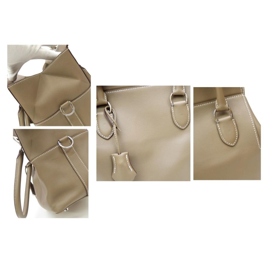 HERMES（エルメス） ツールボックス20 SV金具 T刻印 2WAY エトゥープ