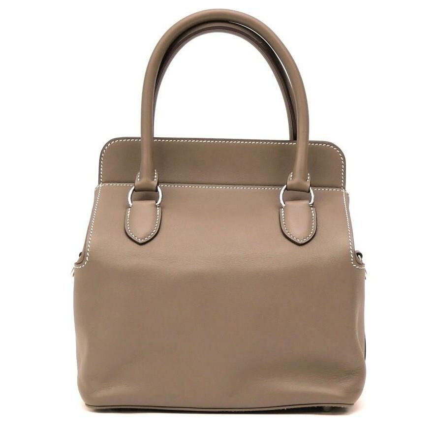 HERMES（エルメス） ツールボックス20 SV金具 T刻印 2WAY エトゥープ